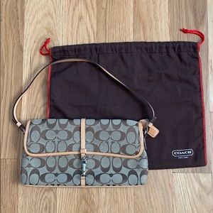 Coach clutch handbag